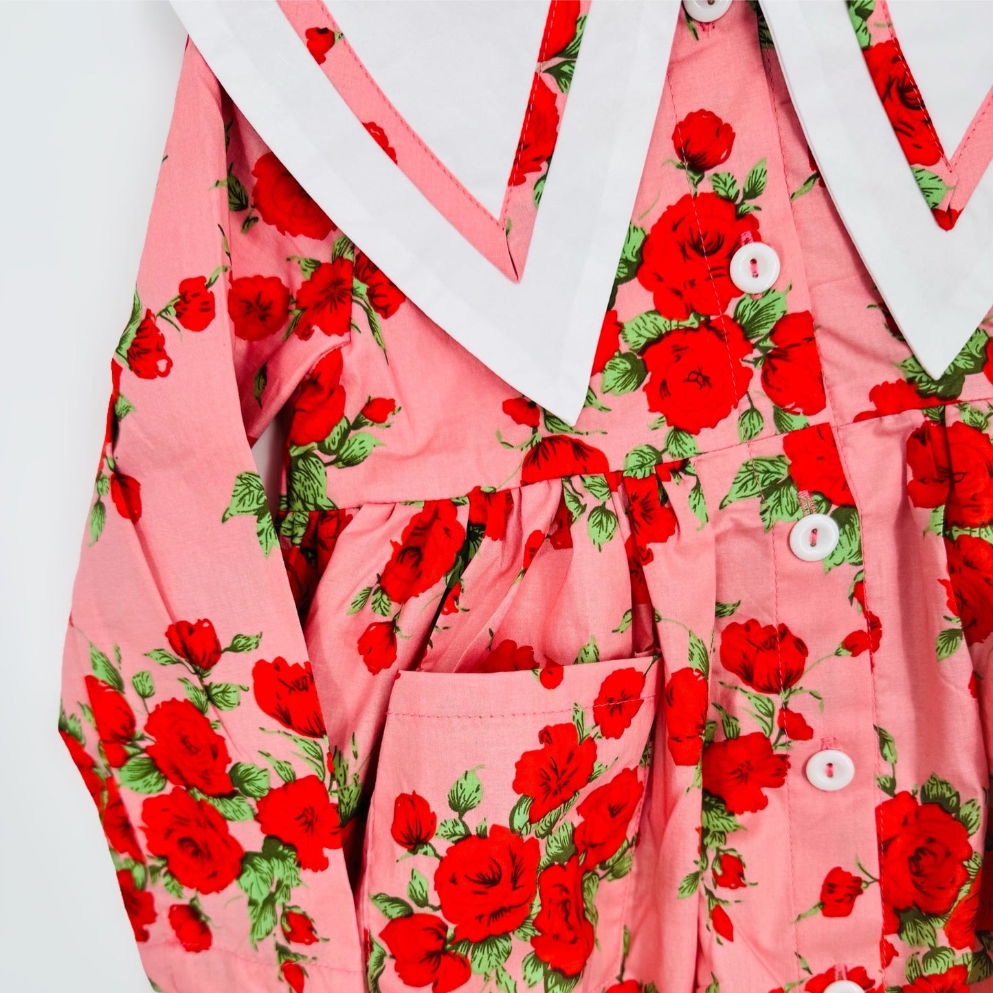 The Garden Dress- Vintage Rose