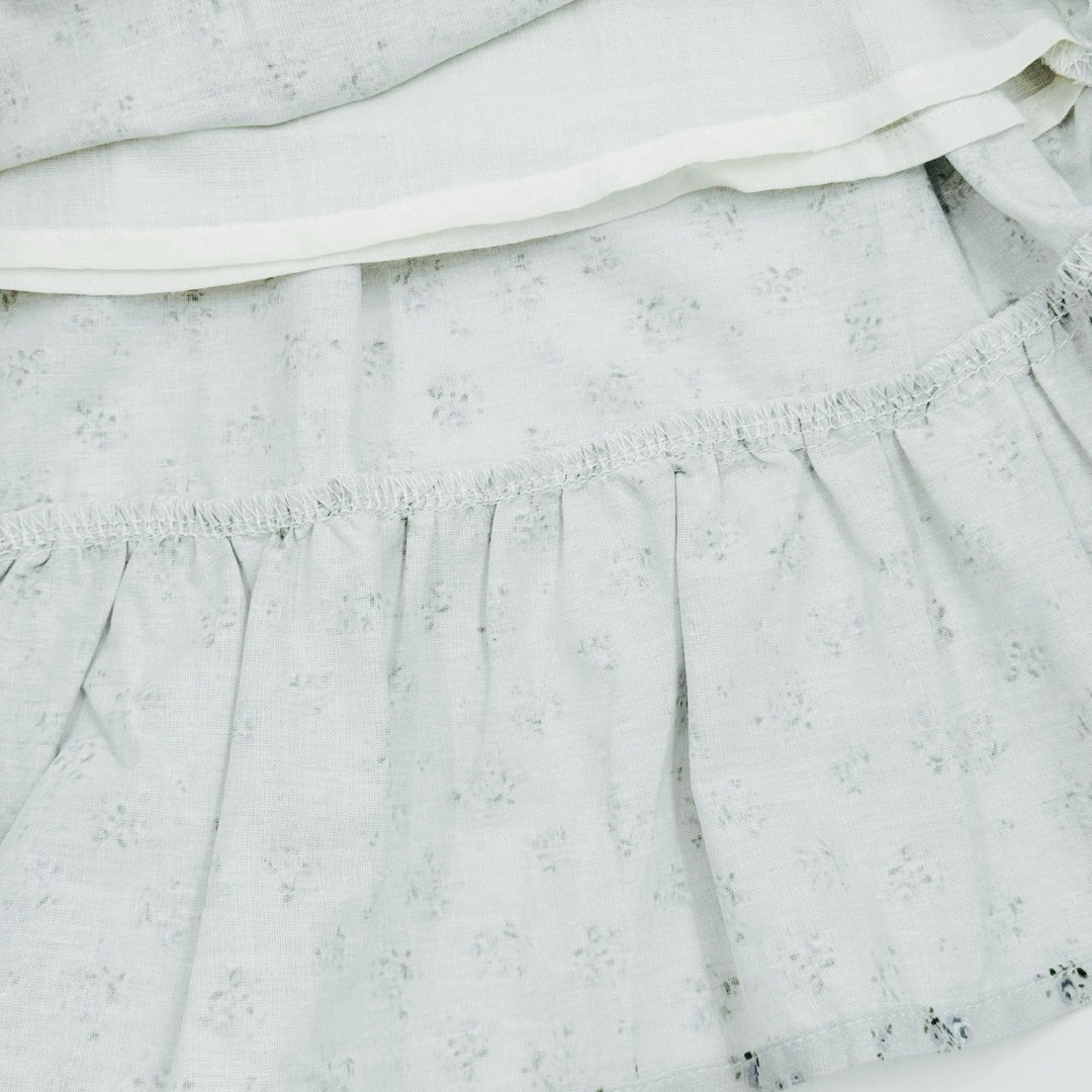 Ruffle Hem Weekend Dress-Fleur de Brume