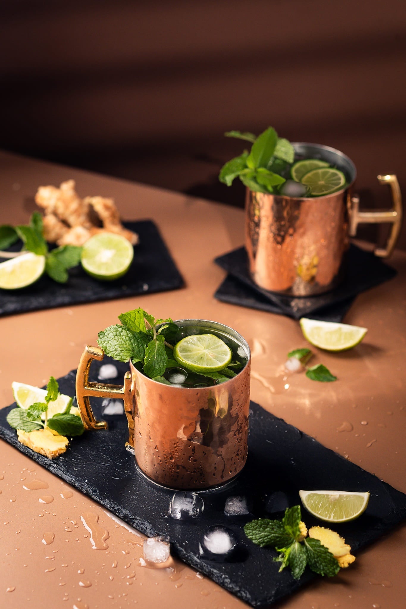 Copper Moscow Mule Mugs (Set of 2 in gift box)