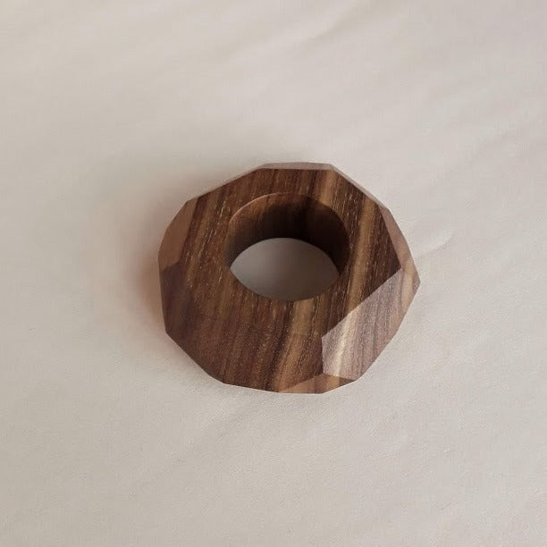 Dor+Kie Kiaat Wood Napkin Ring