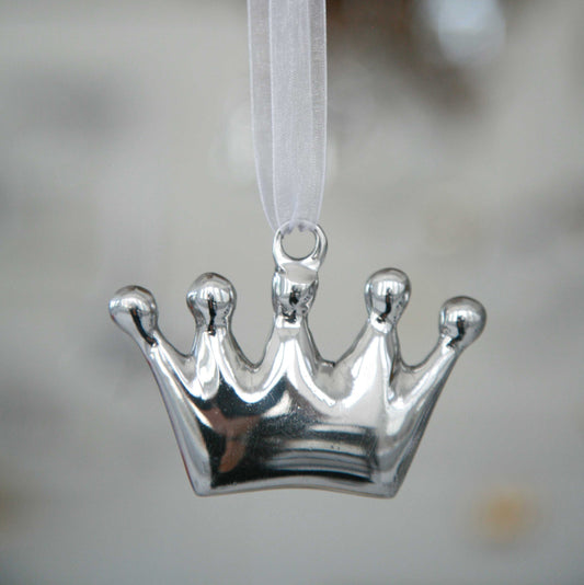 Ornament Silver Crown