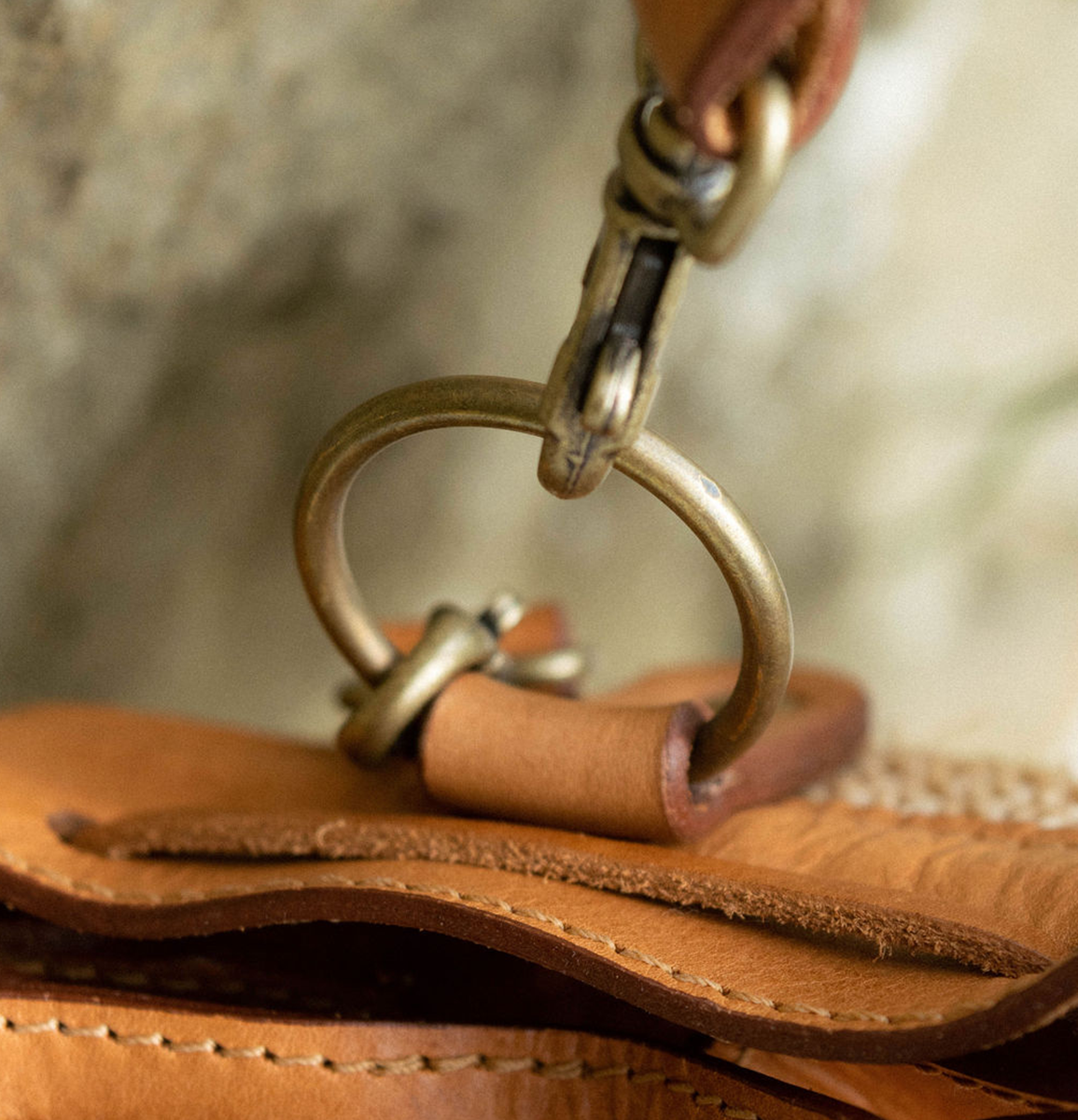 Transito Woven Mini Backpack | Orange