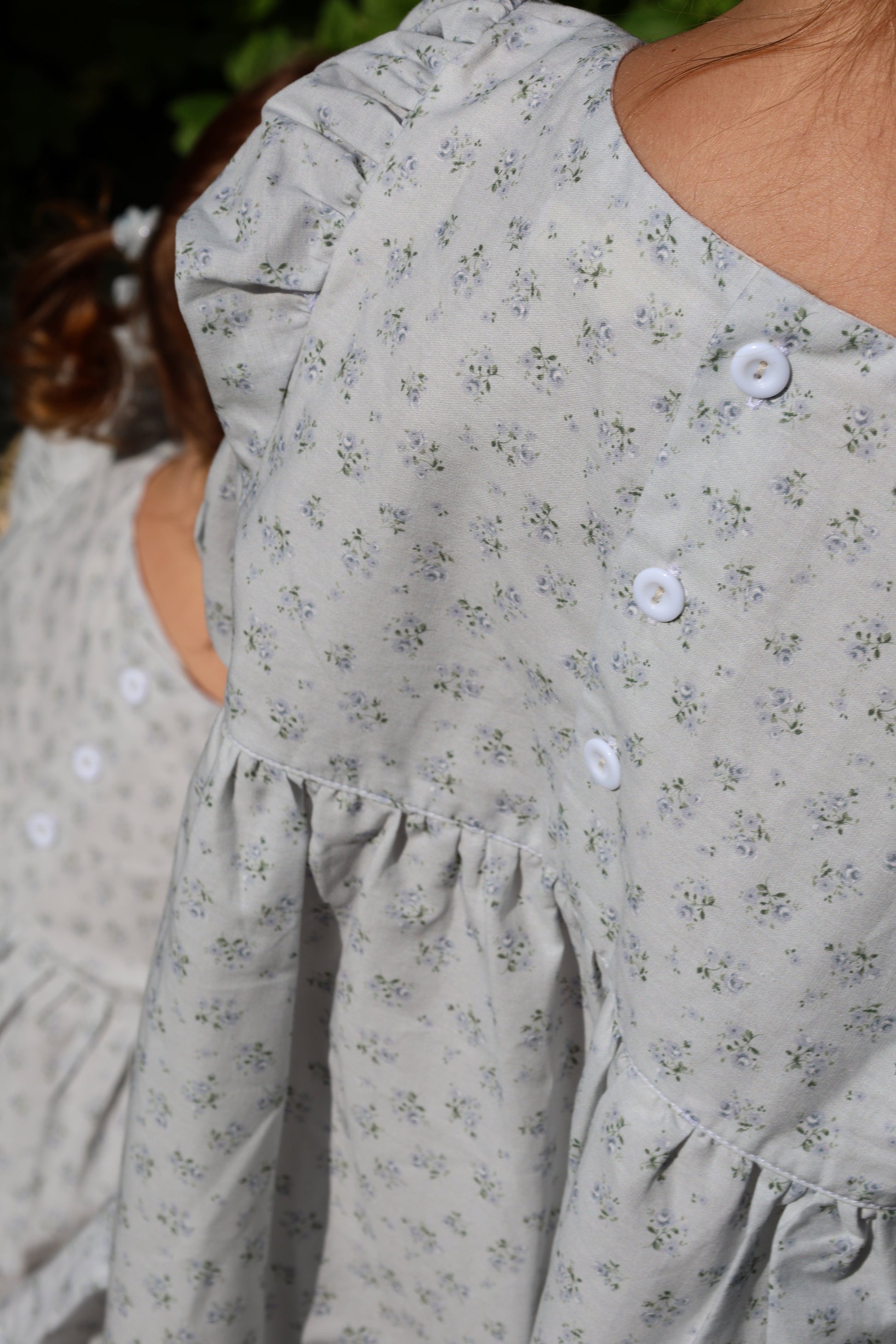 Ruffle Hem Weekend Dress-Fleur de Brume