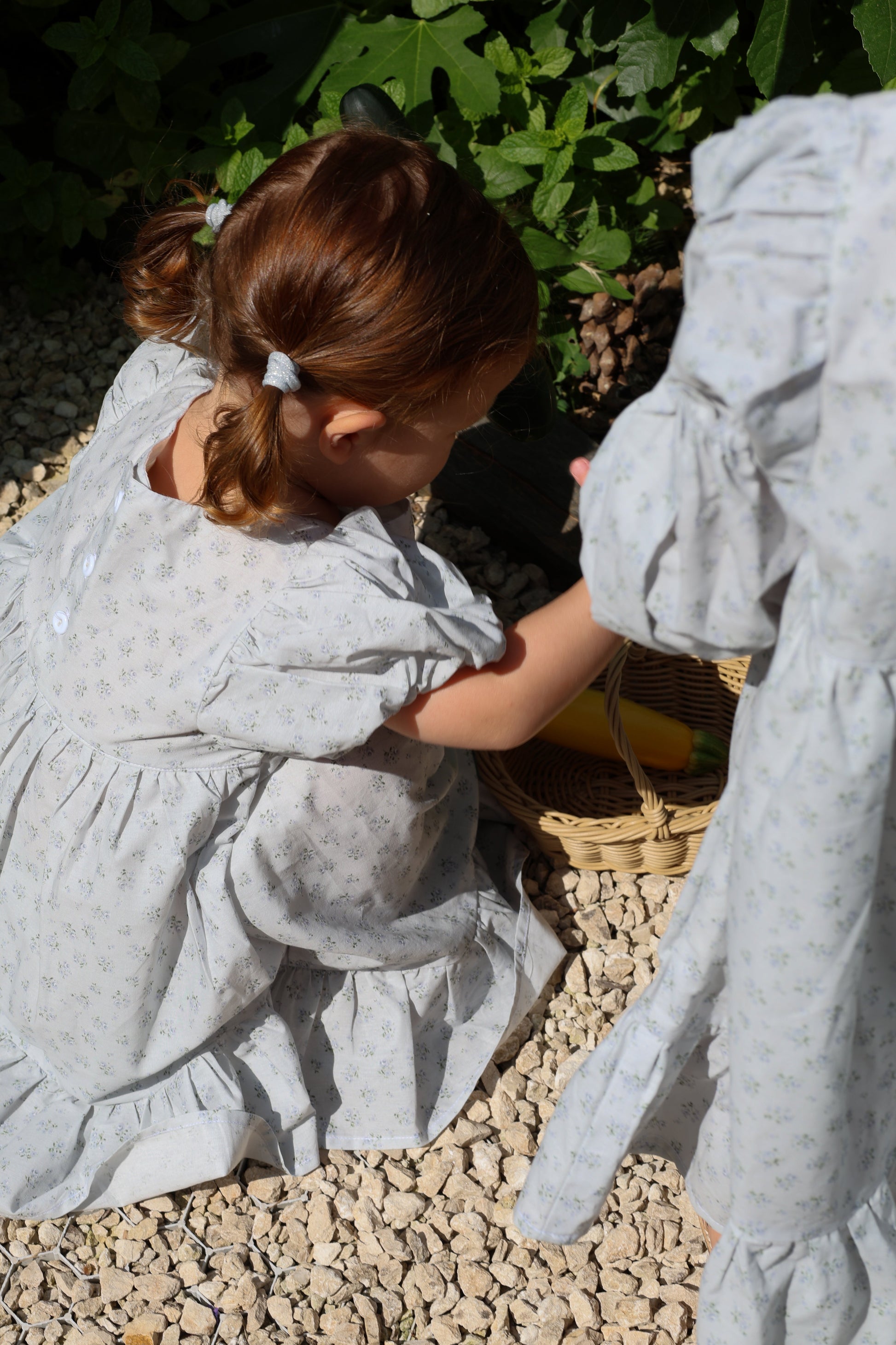 Ruffle Hem Weekend Dress-Fleur de Brume