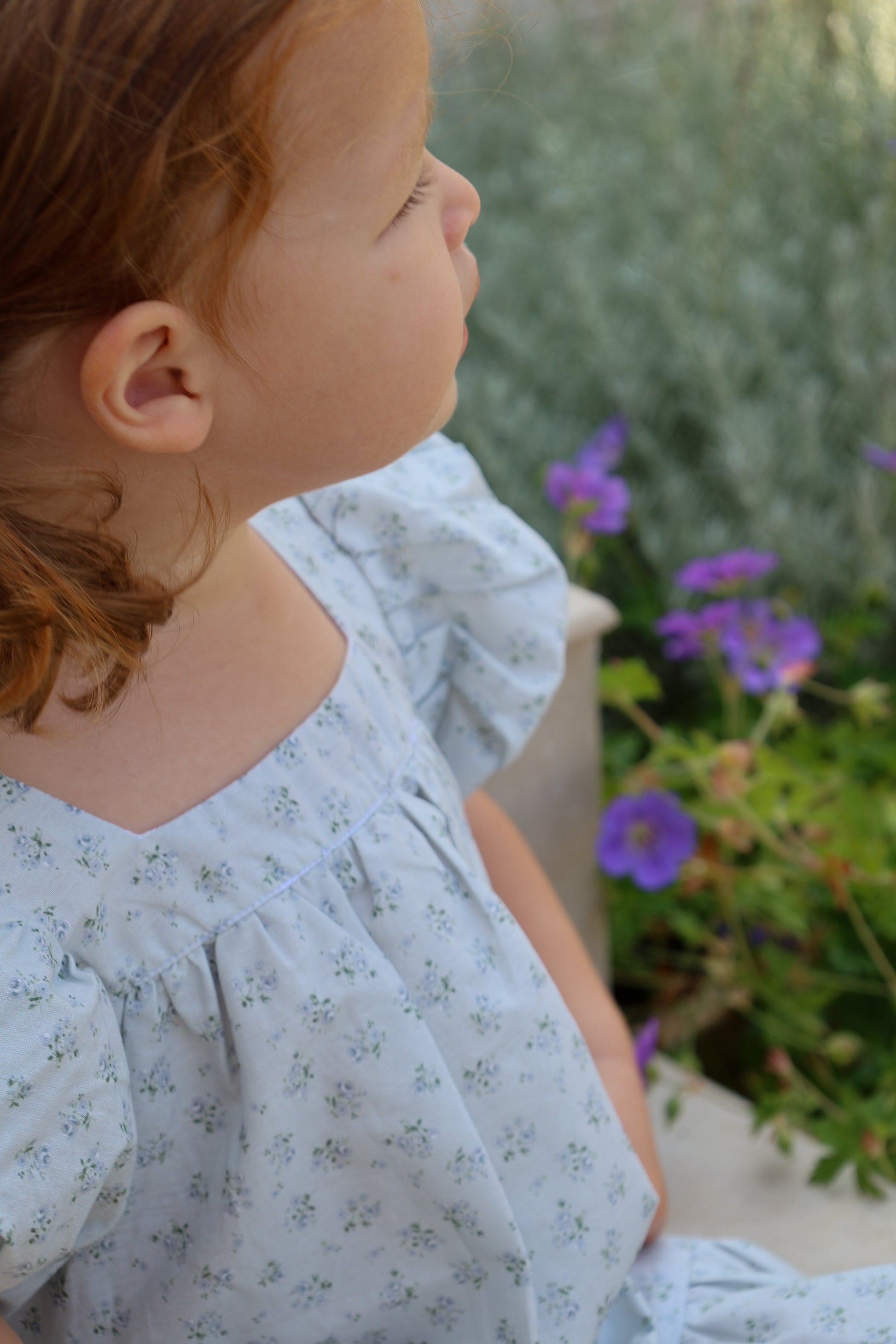 Ruffle Hem Weekend Dress-Fleur de Brume