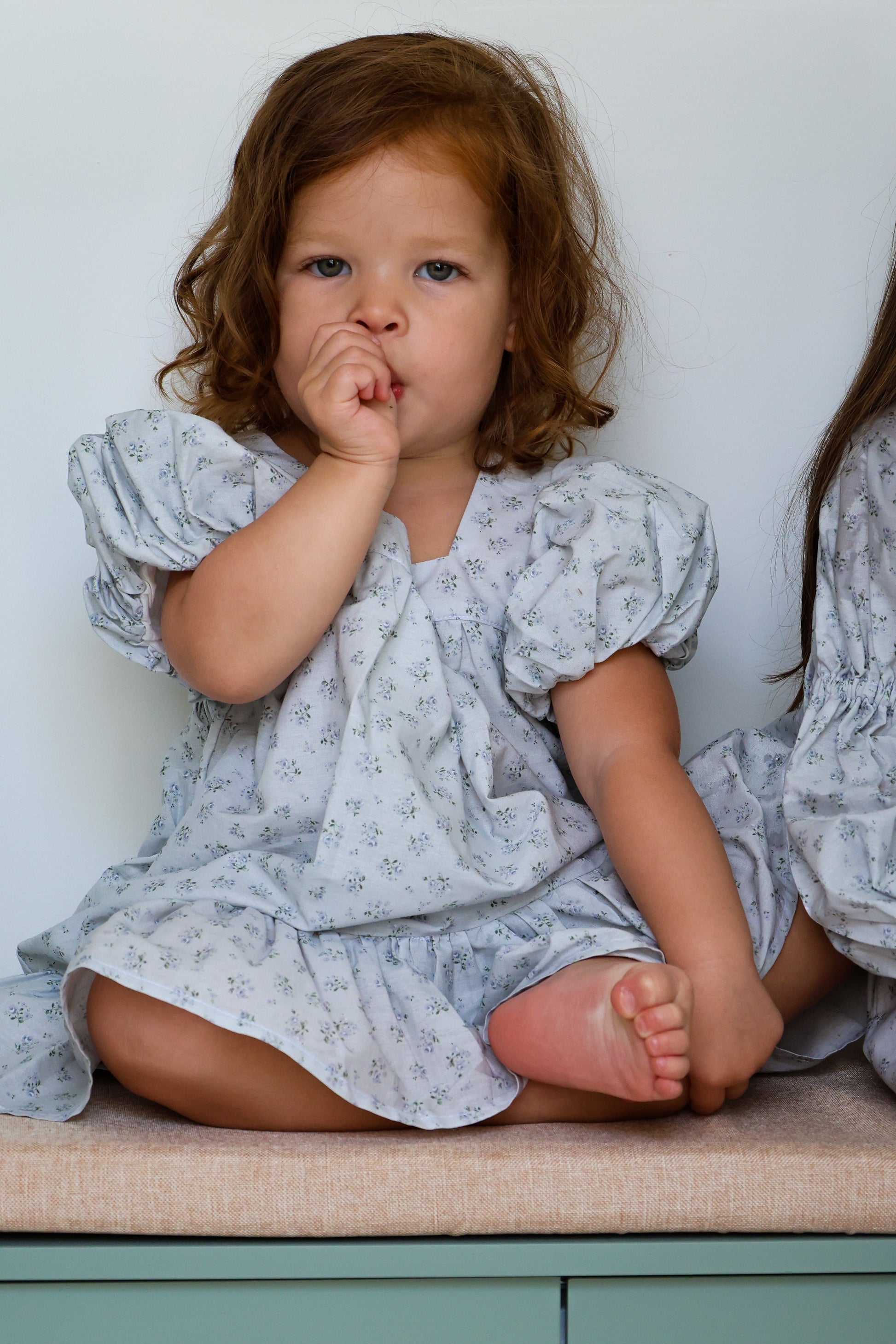 Ruffle Hem Weekend Dress-Fleur de Brume