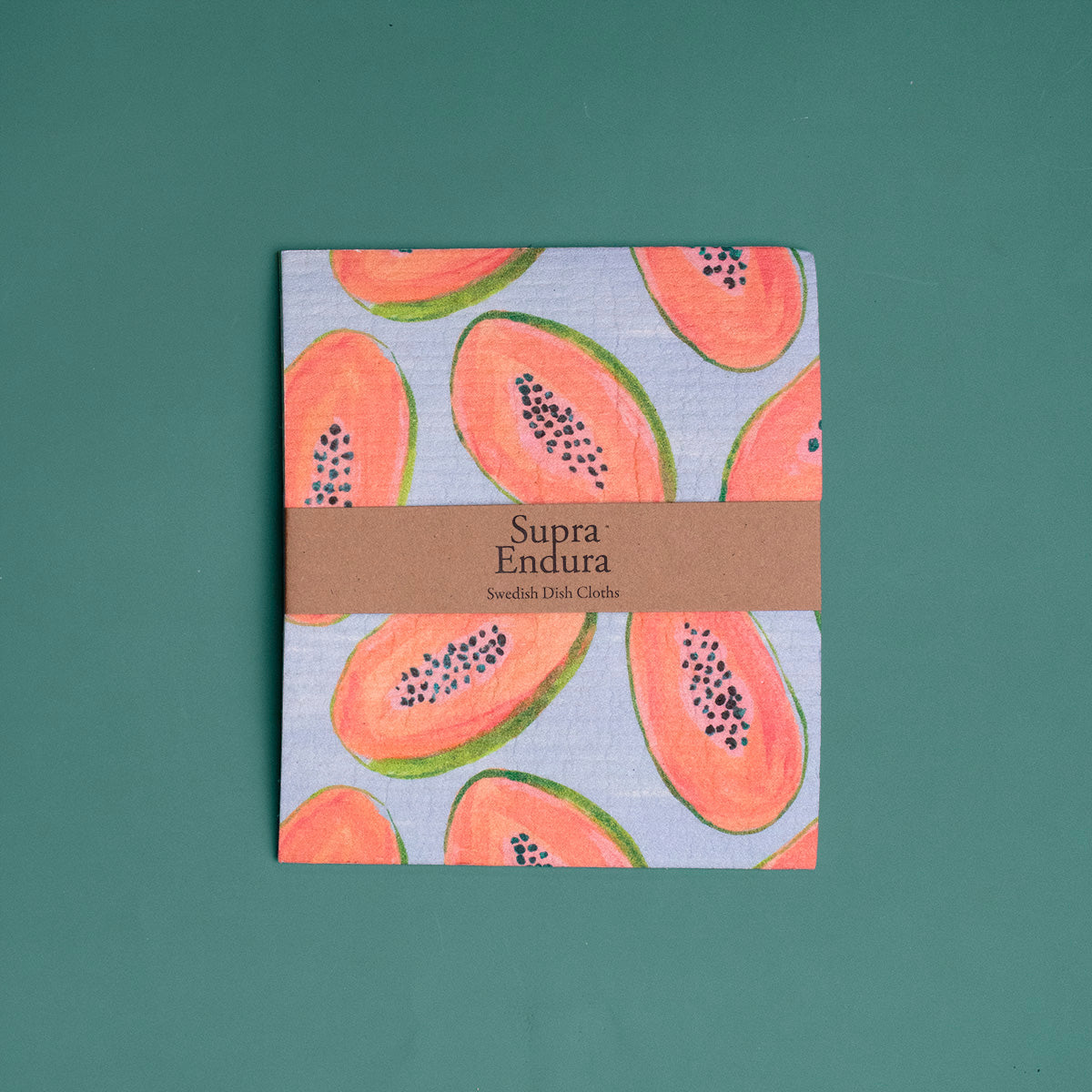 Swedish Dishcloth in Fruit Print, 2-pack