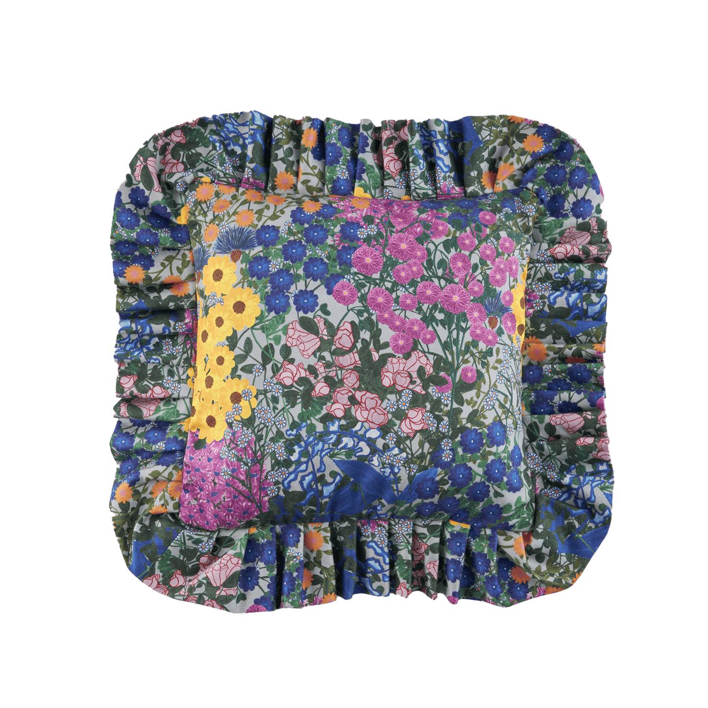 Ruffled Pillow Cover Pré Fleuri