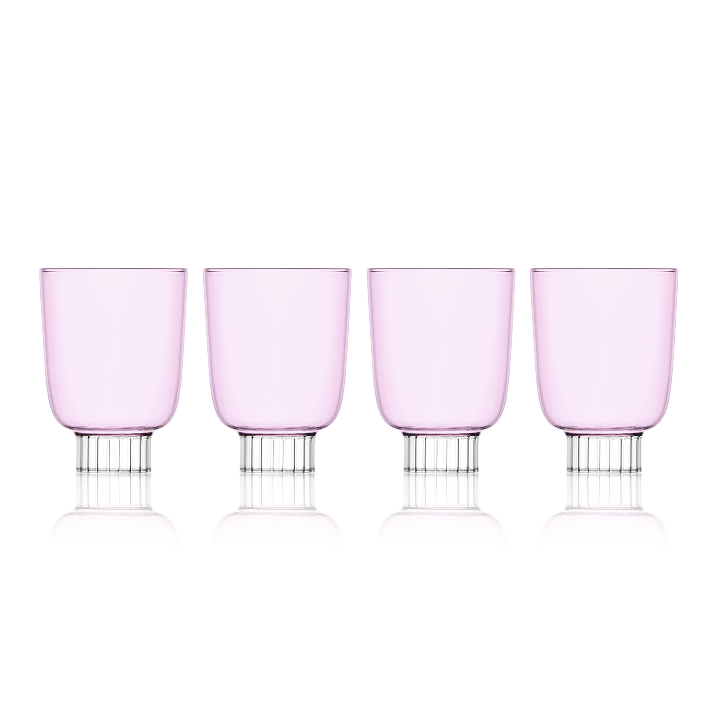 Romantic Stemless Wine Glasses