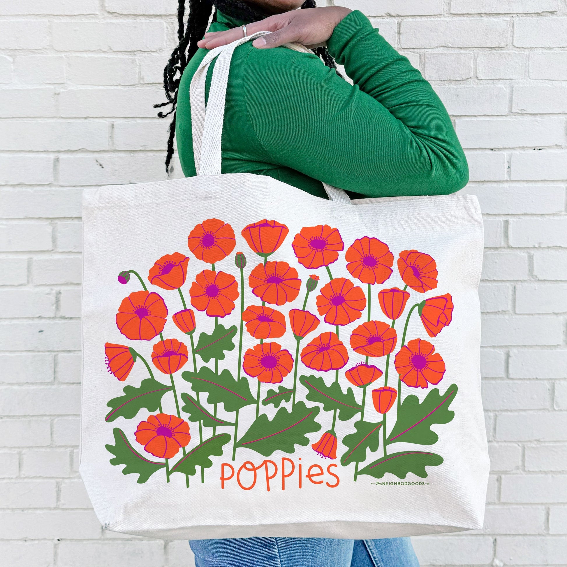 Poppies Tote Bag