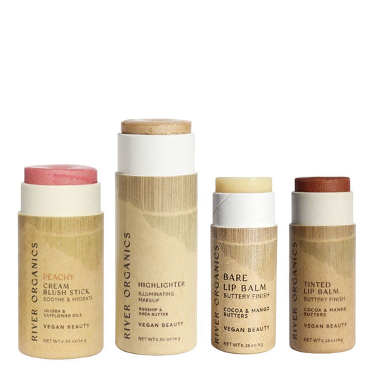 Colour Sets with Blush, Highlighter, and Lip Set