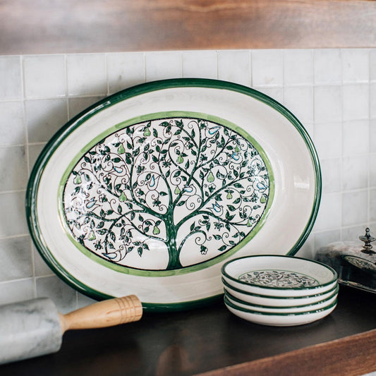 Tree of Life Serving Platter