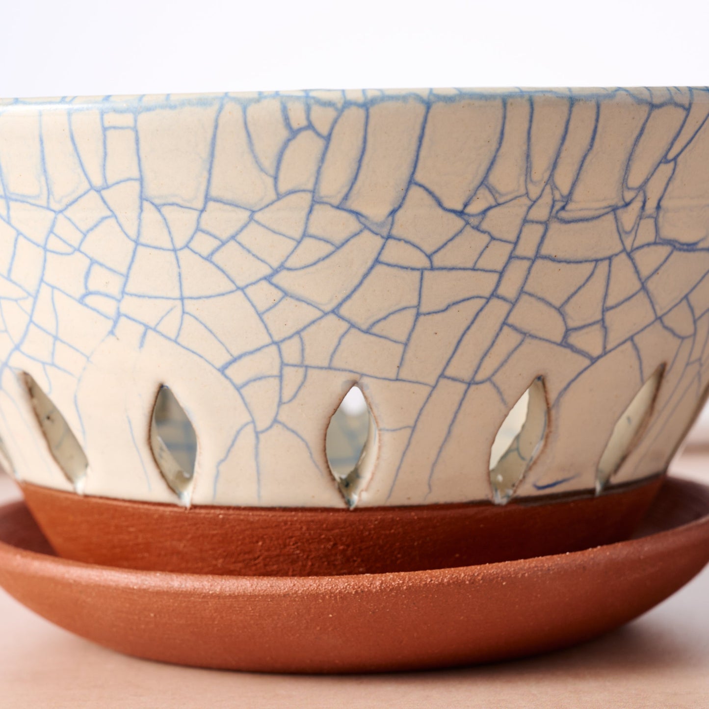 Ciya Blue Crackle Berry Bowl