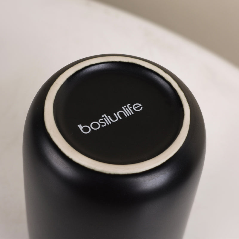 Liquid Soap Dispenser Slim Sustainable Ceramic