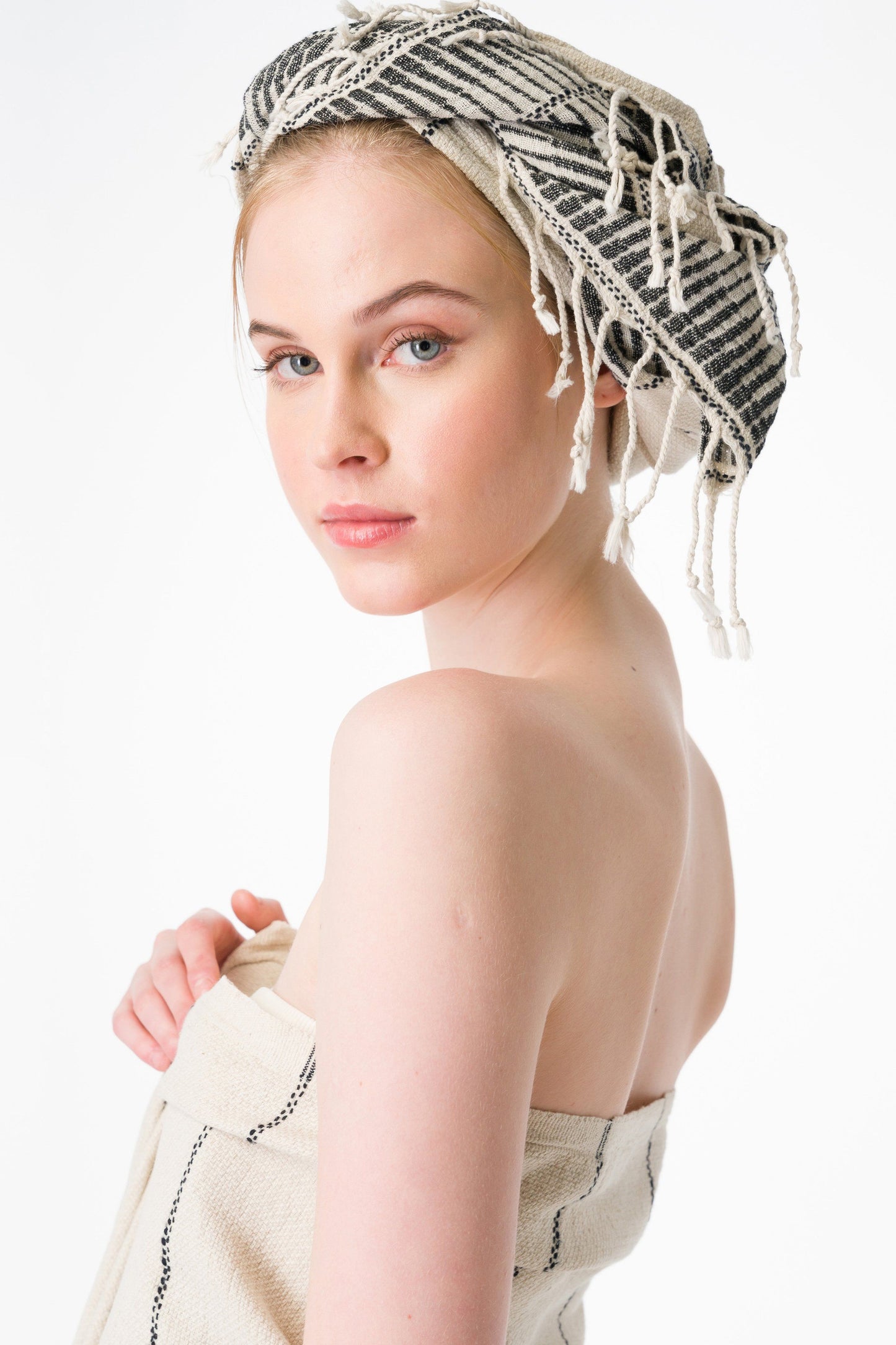Amber Linen Turkish Towel Set