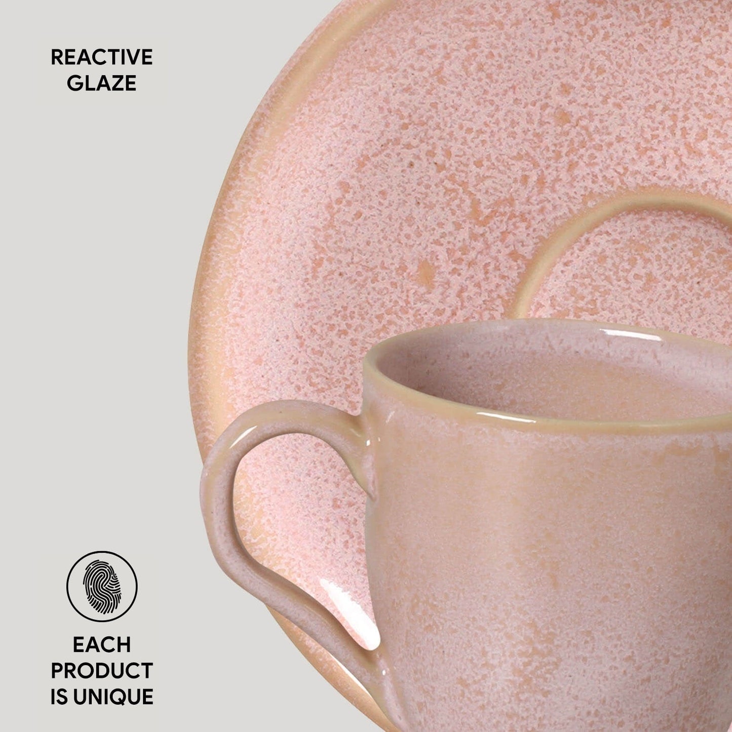 Coffee Cup & Saucer Set of 6