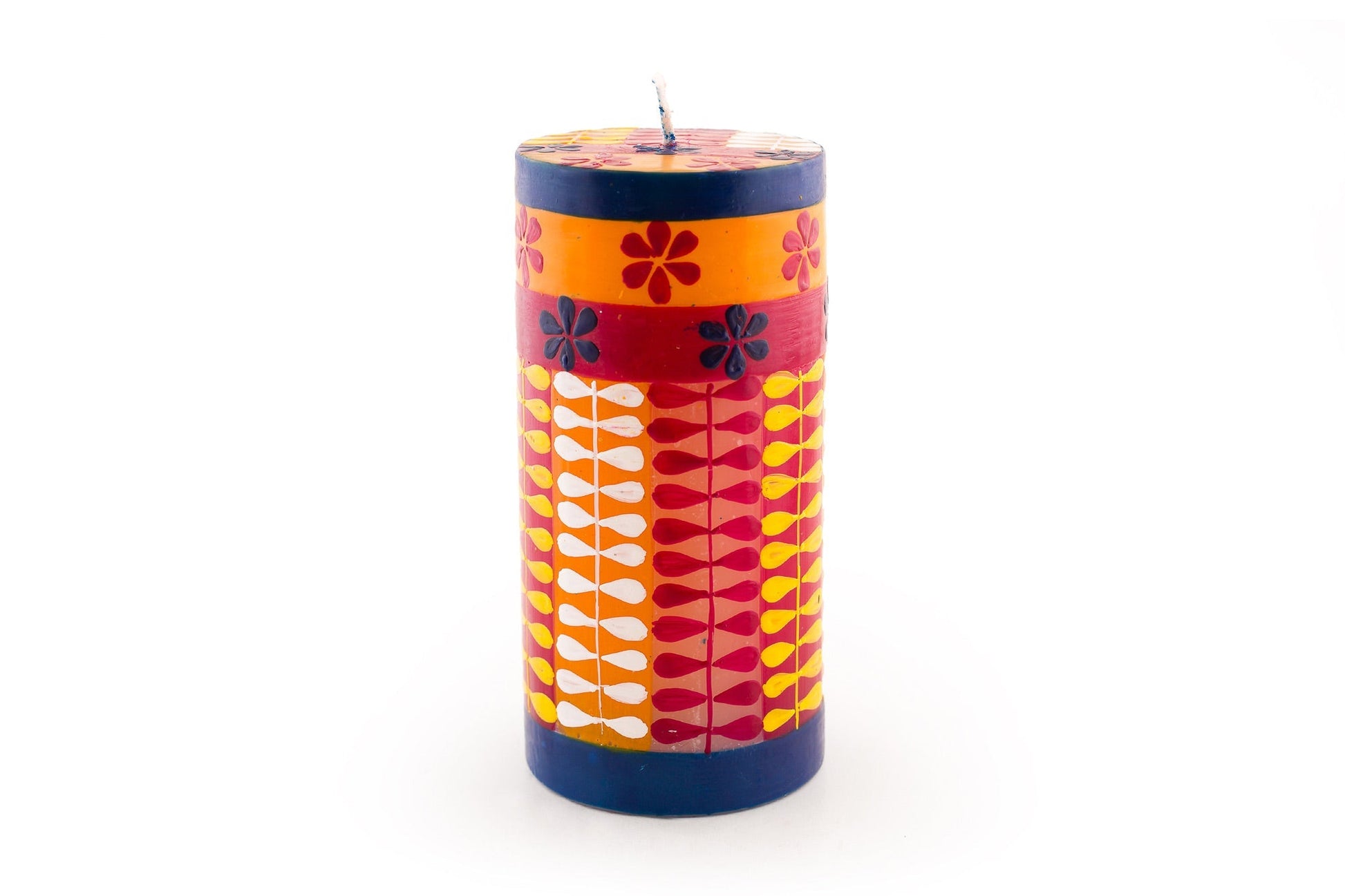 Summer Painted Candles