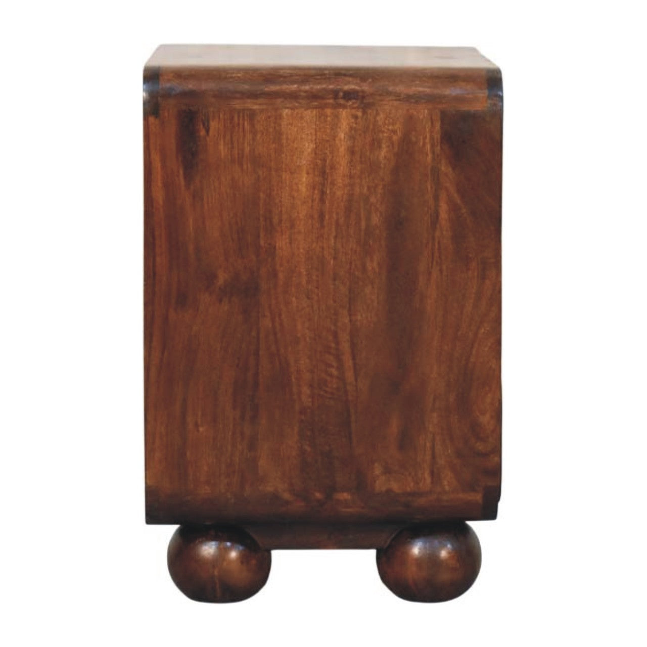 Solid Wood California Walnut Rattan Bedside