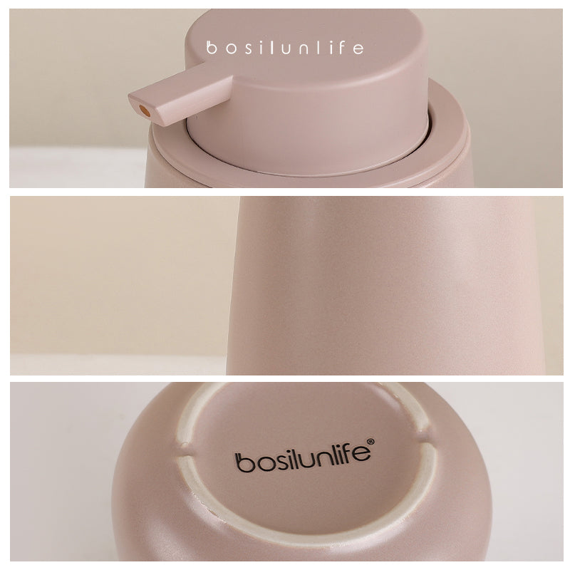 Liquid Soap Dispenser Large Sustainable Ceramic