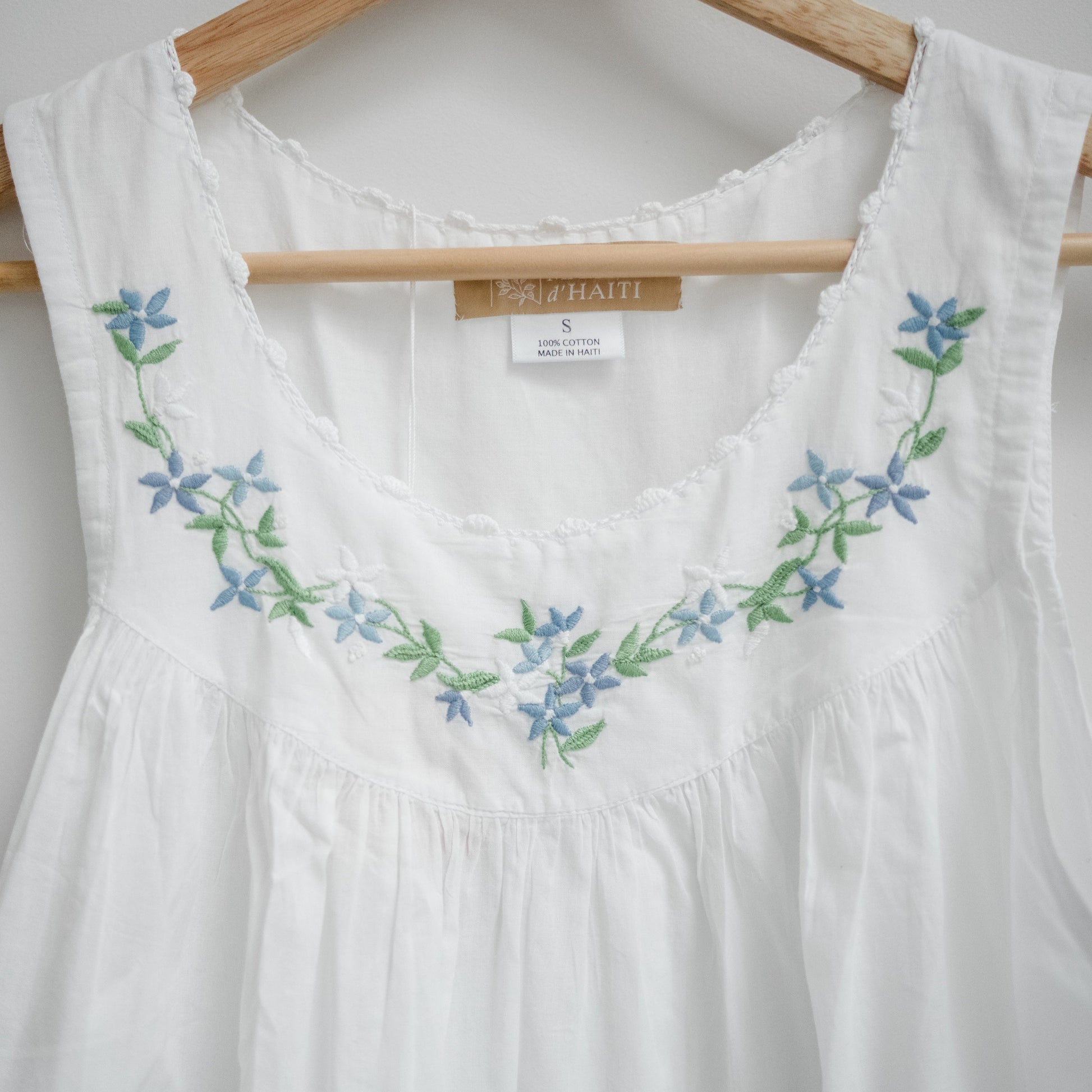 Blue Garland Nightgown