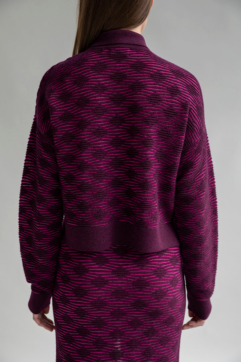 AMELIE POLO - FUCHSIA AUBERGINE