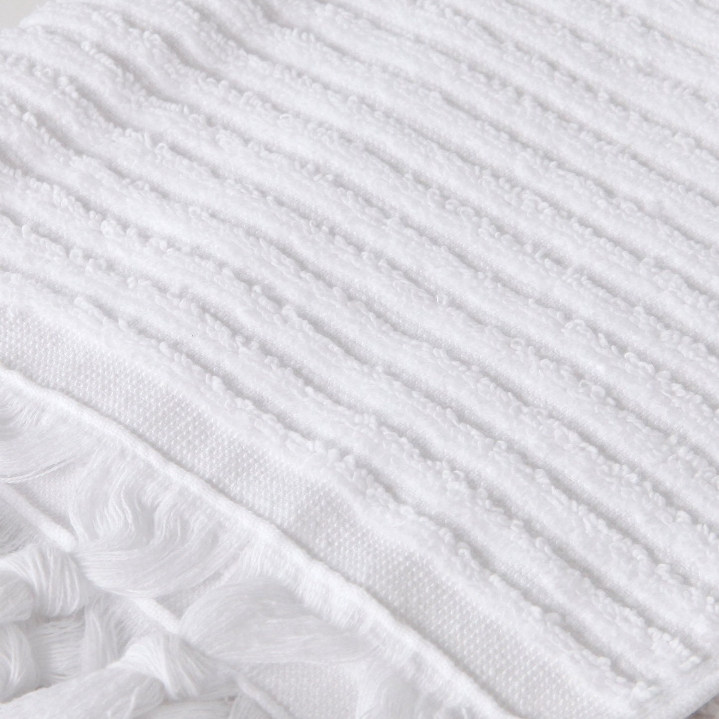 Ribbed Loom Terry Hand Towel Bundle