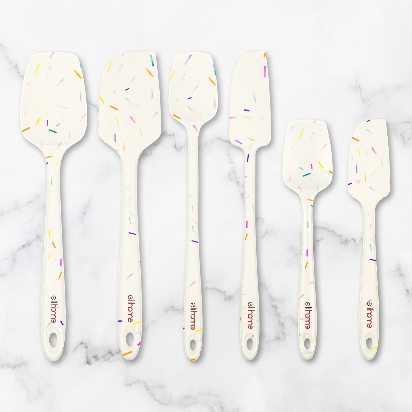 6 Piece Silicone Spatula Set