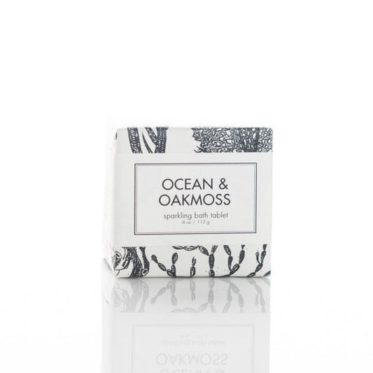 Ocean & Oakmoss - Sparkling Bath Tablet