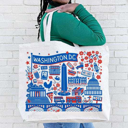 DC Landmarks Tote Bag
