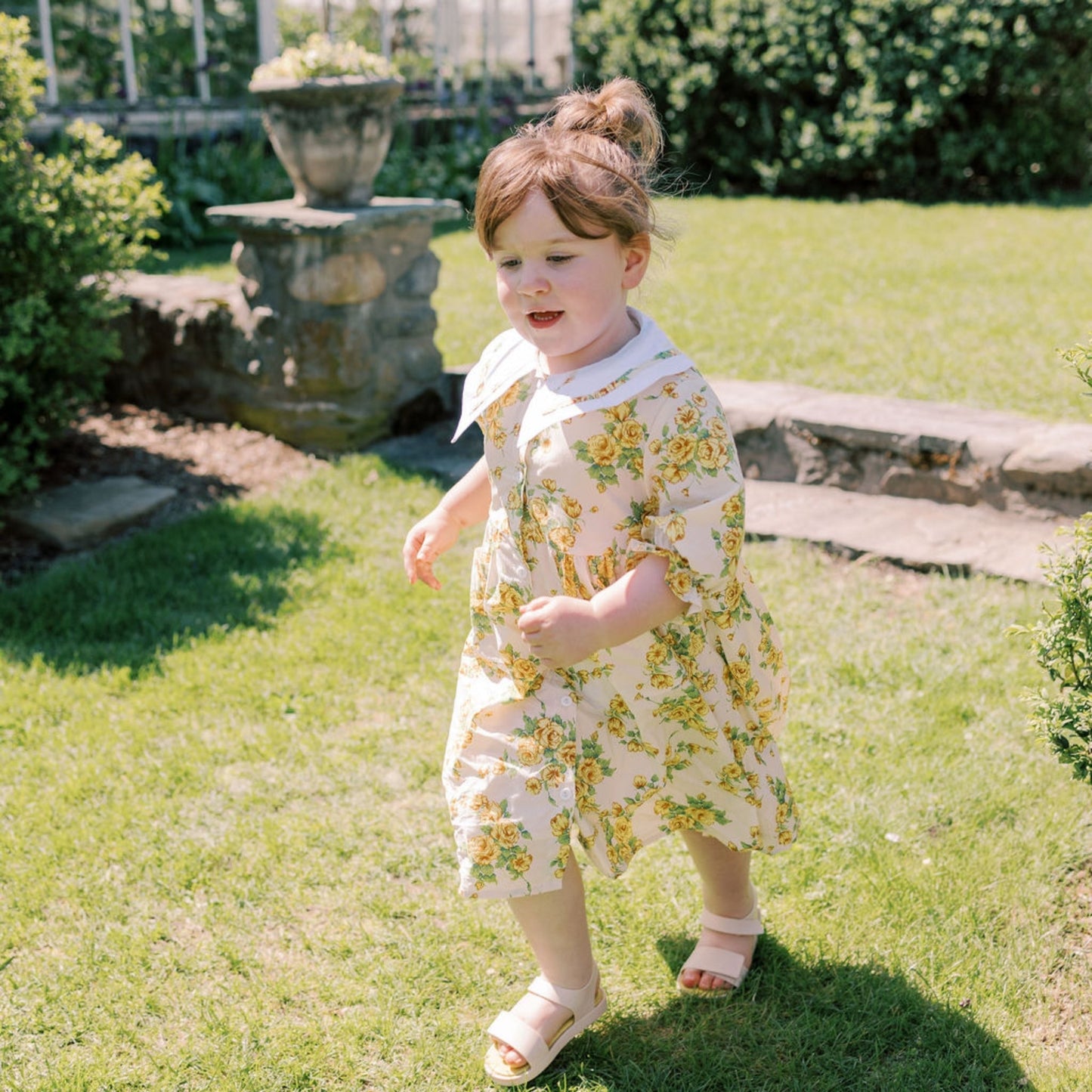The Garden Dress- Heirloom Rose