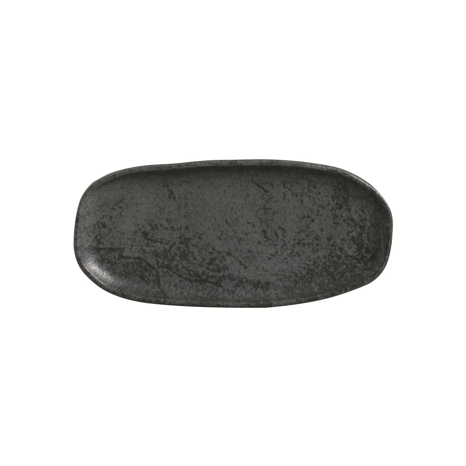 Shallow Organic Oval Platter Small Set of 4