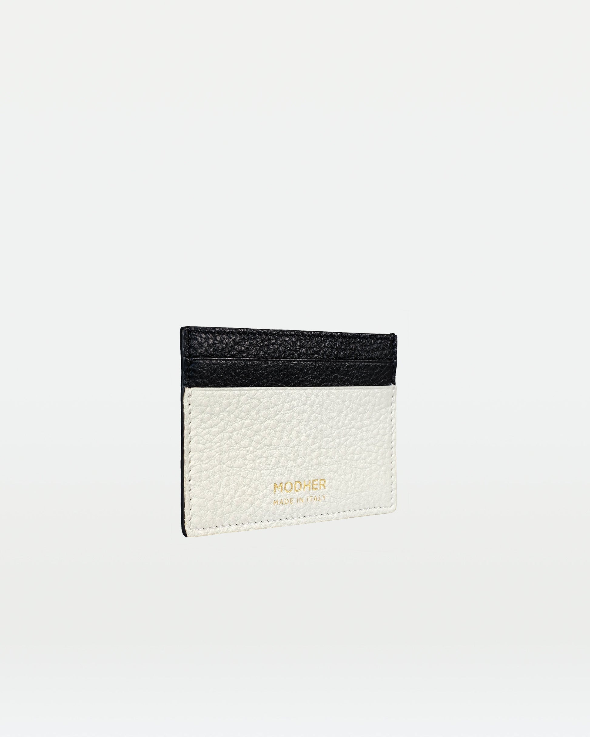 Credit Card Slip in grained leather