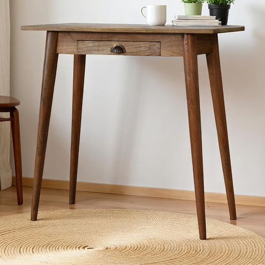 Solid Wood Mini Nordic Style Writing Desk