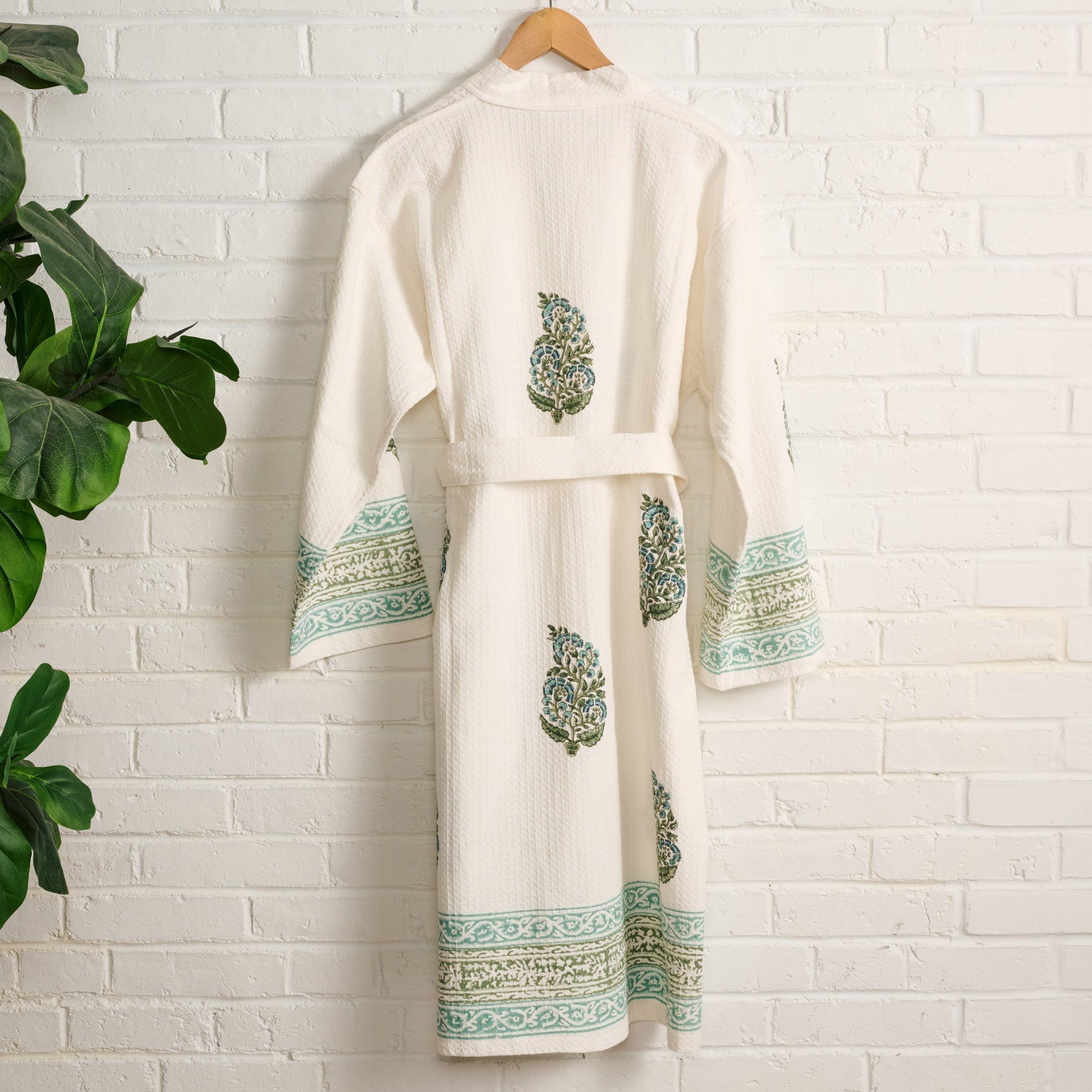 Pera Blockprint Cotton Robe