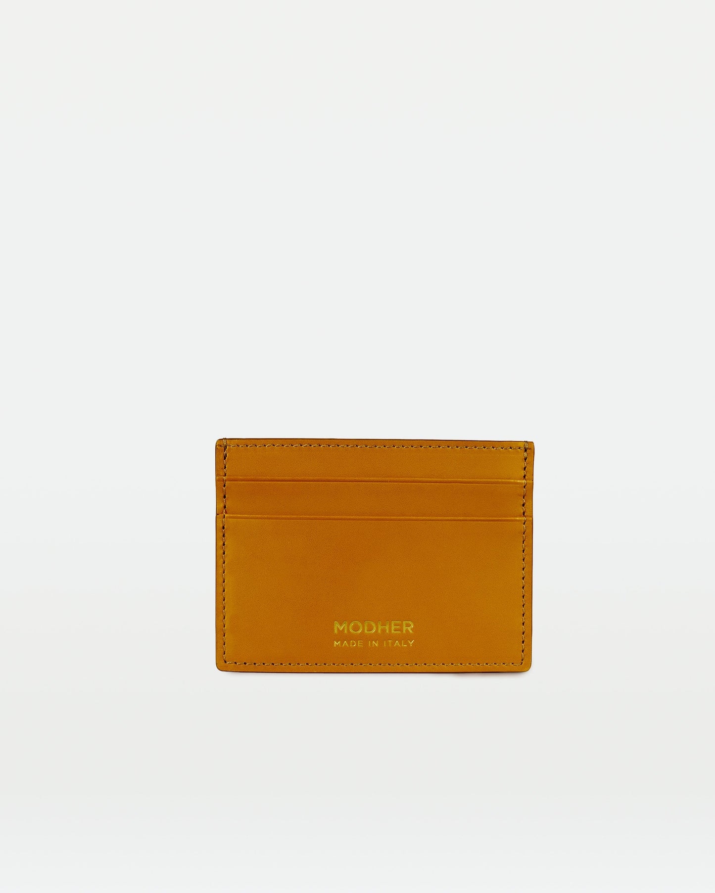Credit Card Slip in vegetable tanned leather