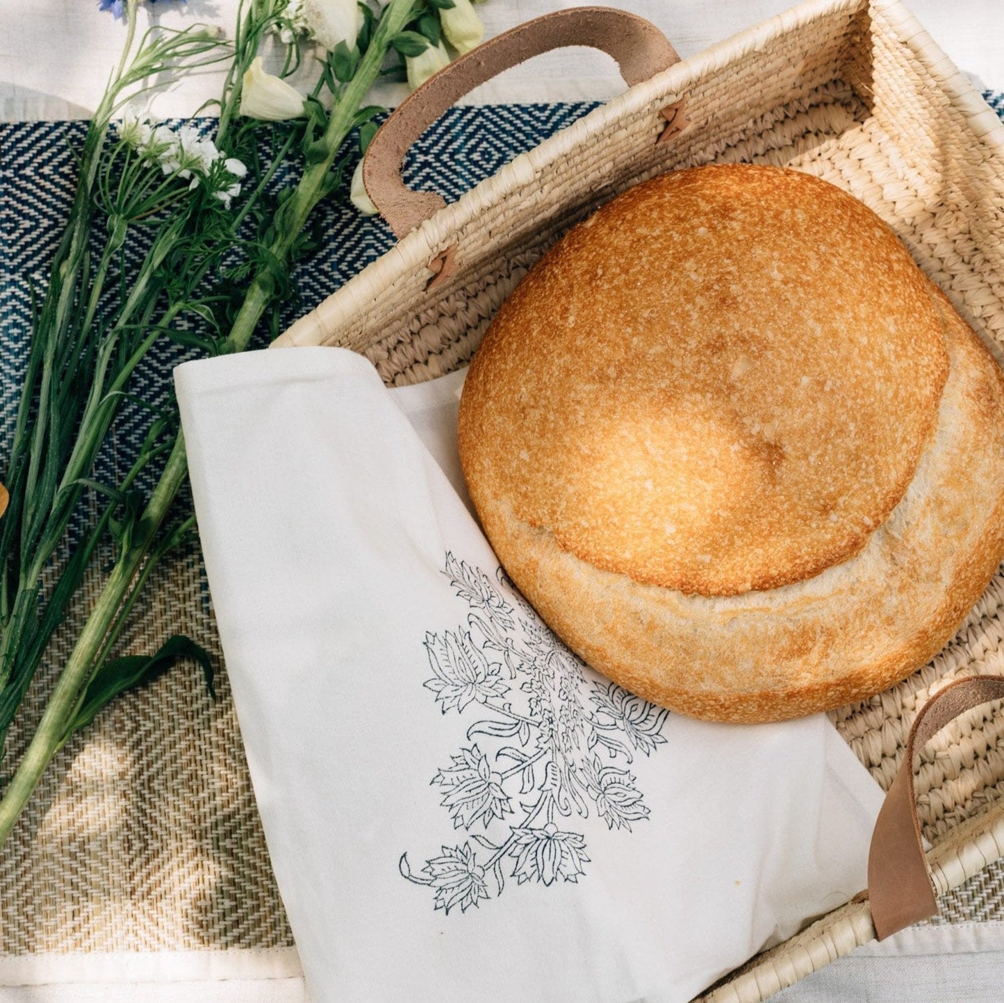 Square Handled Basket