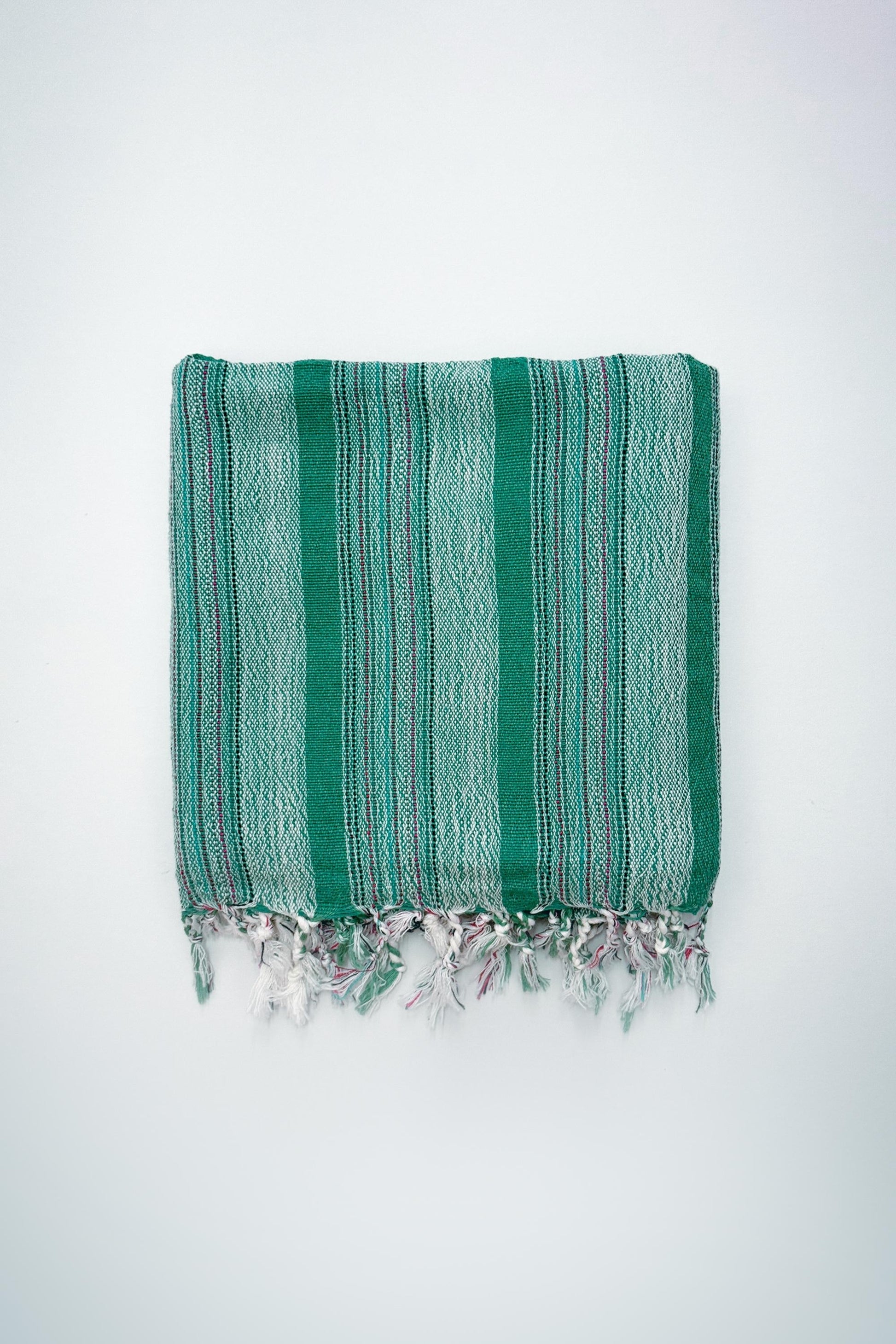 Green Teal Montauk Hand Towel