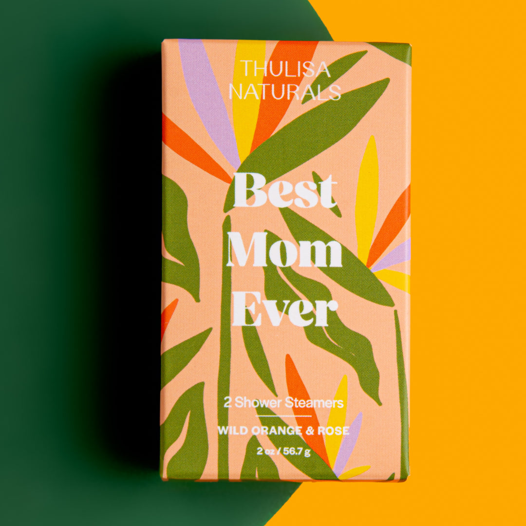 Mother's Day Orange and Rose Shower Steamer Gift Set