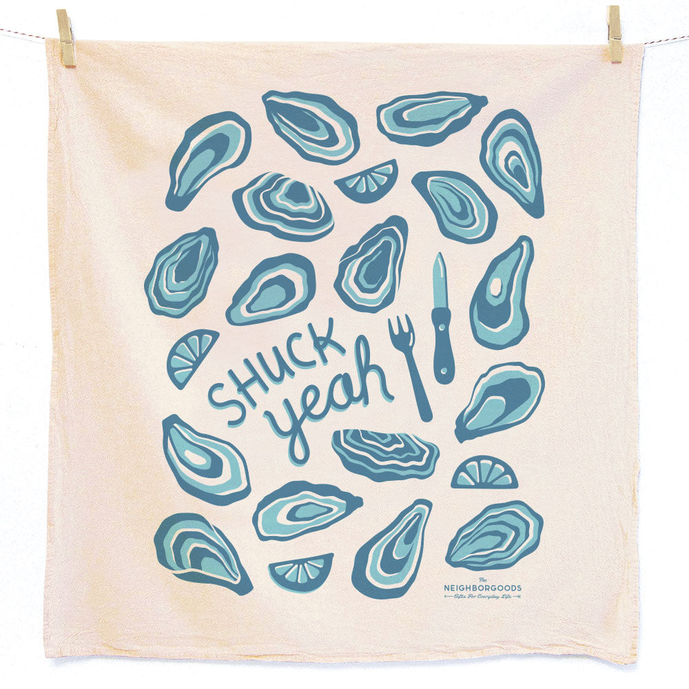Oyster Dish Towel