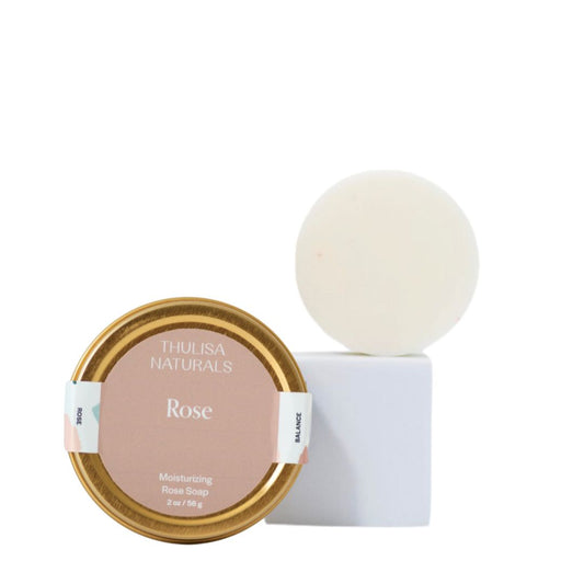 Shea Butter Hand and Body Travel Soap | Rose