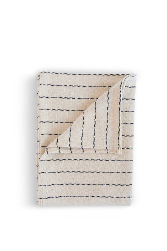 Cotton Pinstripe Throws