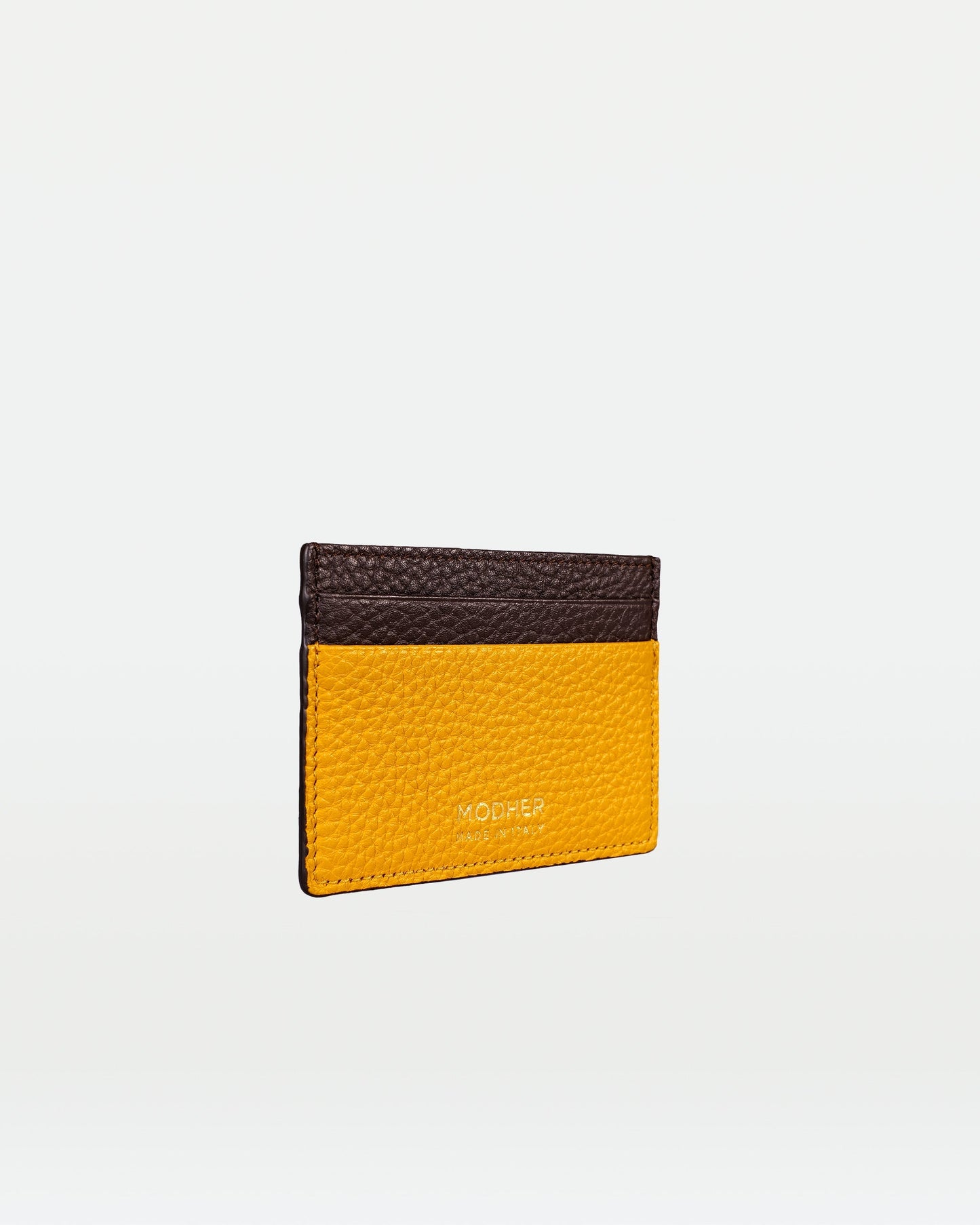 Credit Card Slip in grained leather