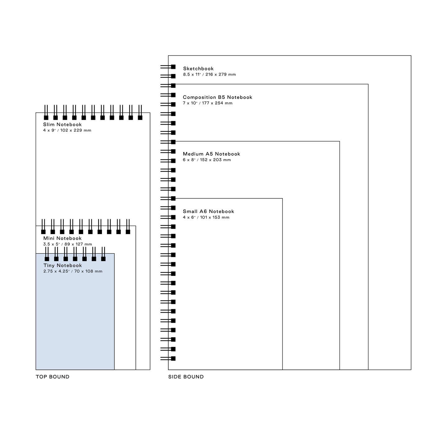 Row Tiny Notebook