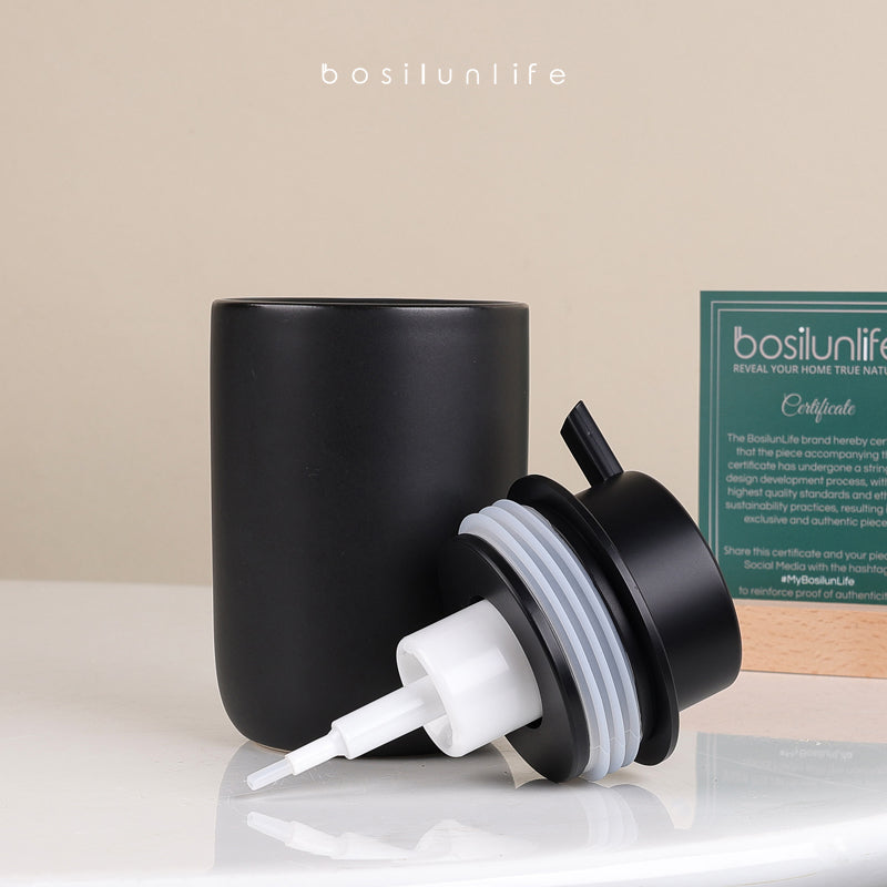 Foaming Soap Dispenser Slim Sustainable Ceramic