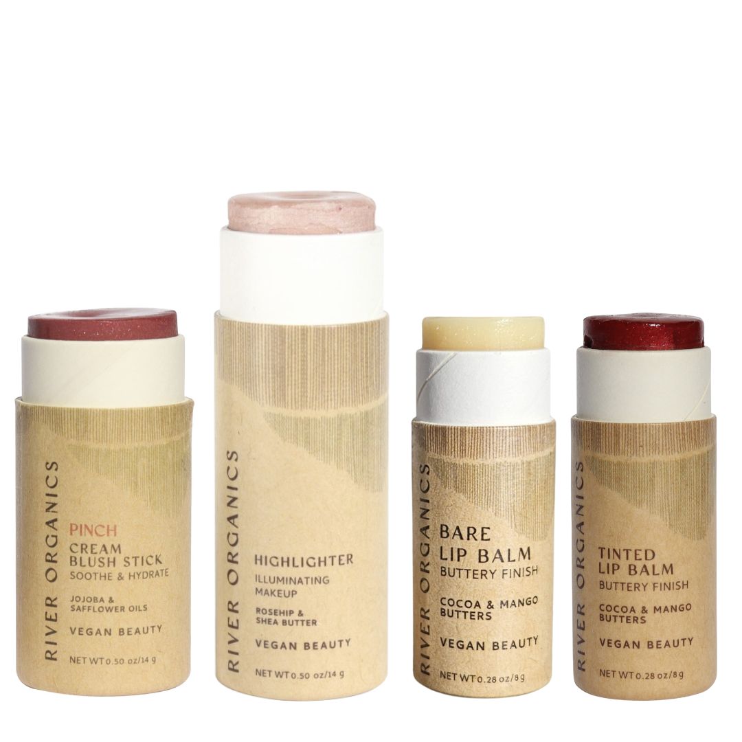 Colour Sets with Blush, Highlighter, and Lip Set