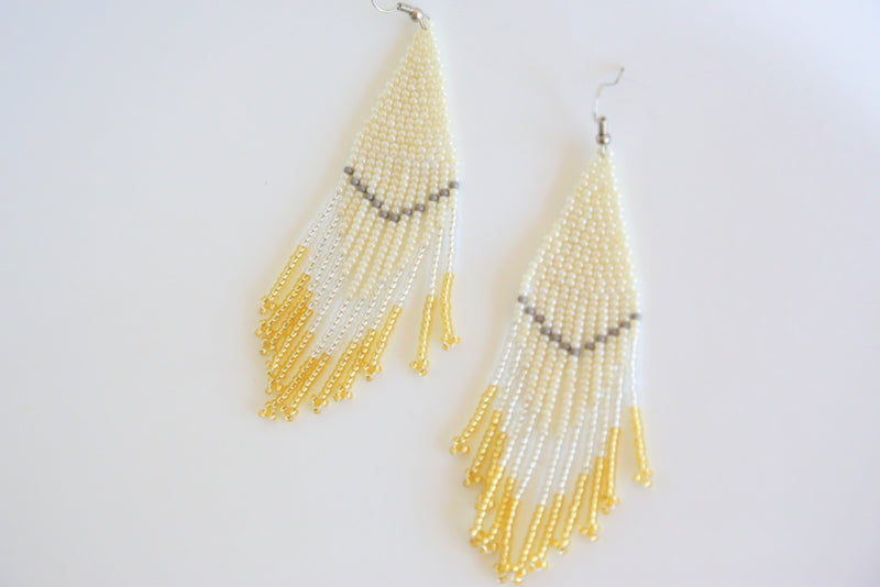 Champagne Embera Earrings