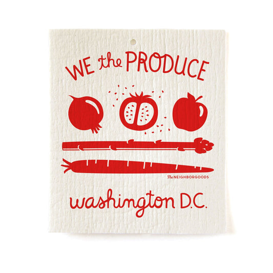 DC Produce Flag Sponge Cloth