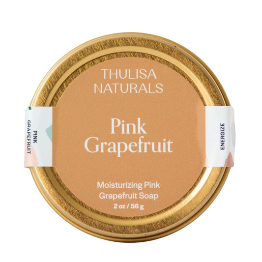 Pink Grapefruit Shea Butter Hand and Body Travel Soap