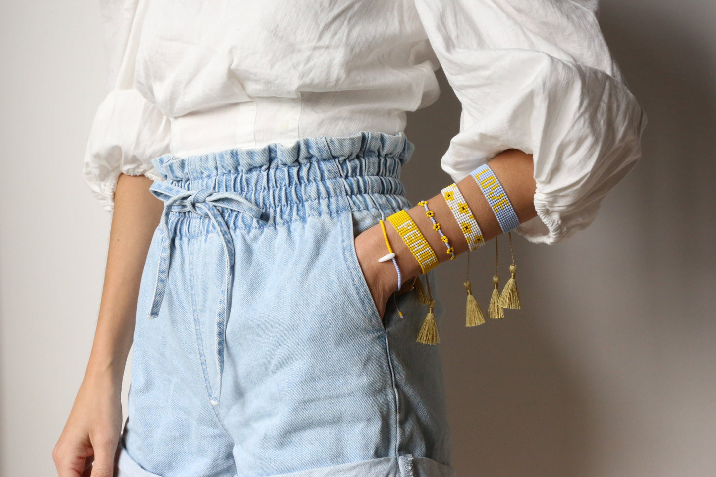 Sunflower Bracelet Pearl