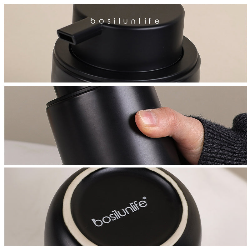 Foaming Soap Dispenser Slim Sustainable Ceramic